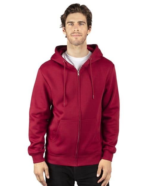 Unisex Fleece Full-Zip Hooded Sweatshirt