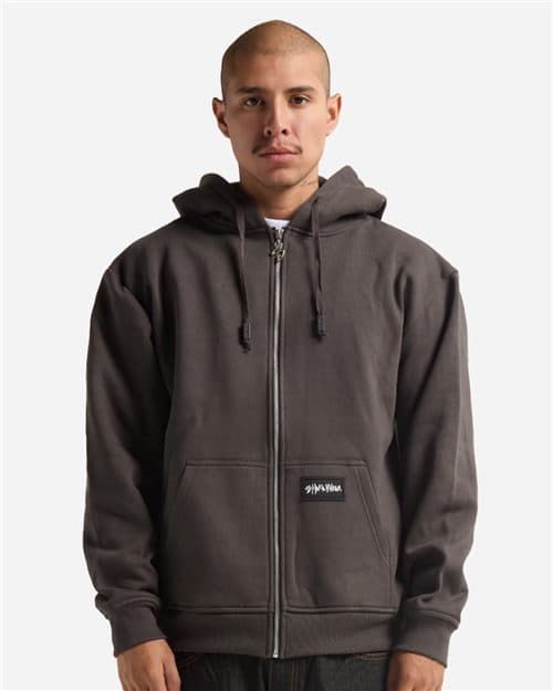 Unisex Essential Super Heavyweight Full-Zip Hooded Sweatshirt
