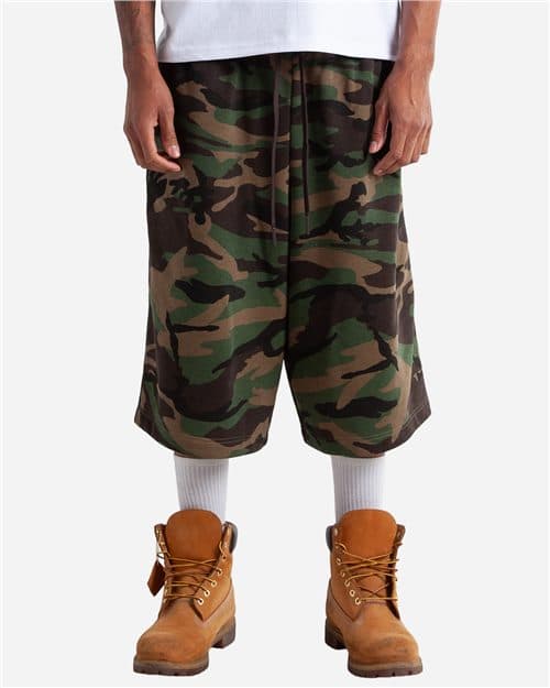 Unisex Baggy Fleece Shorts