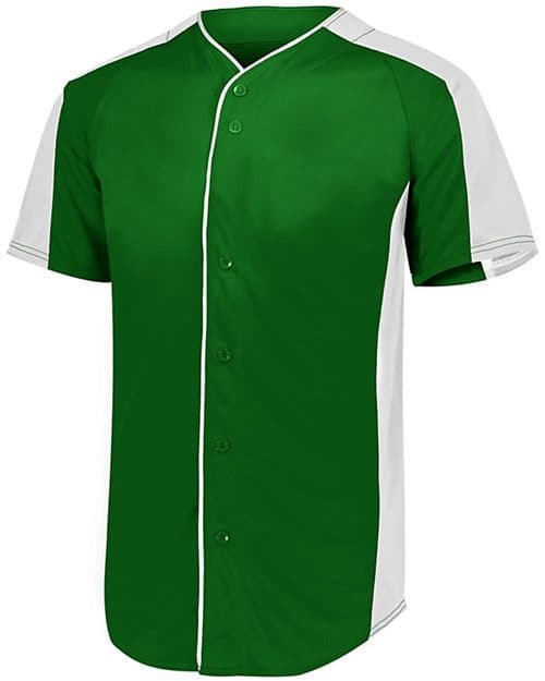 Men's Full Button Baseball Jersey