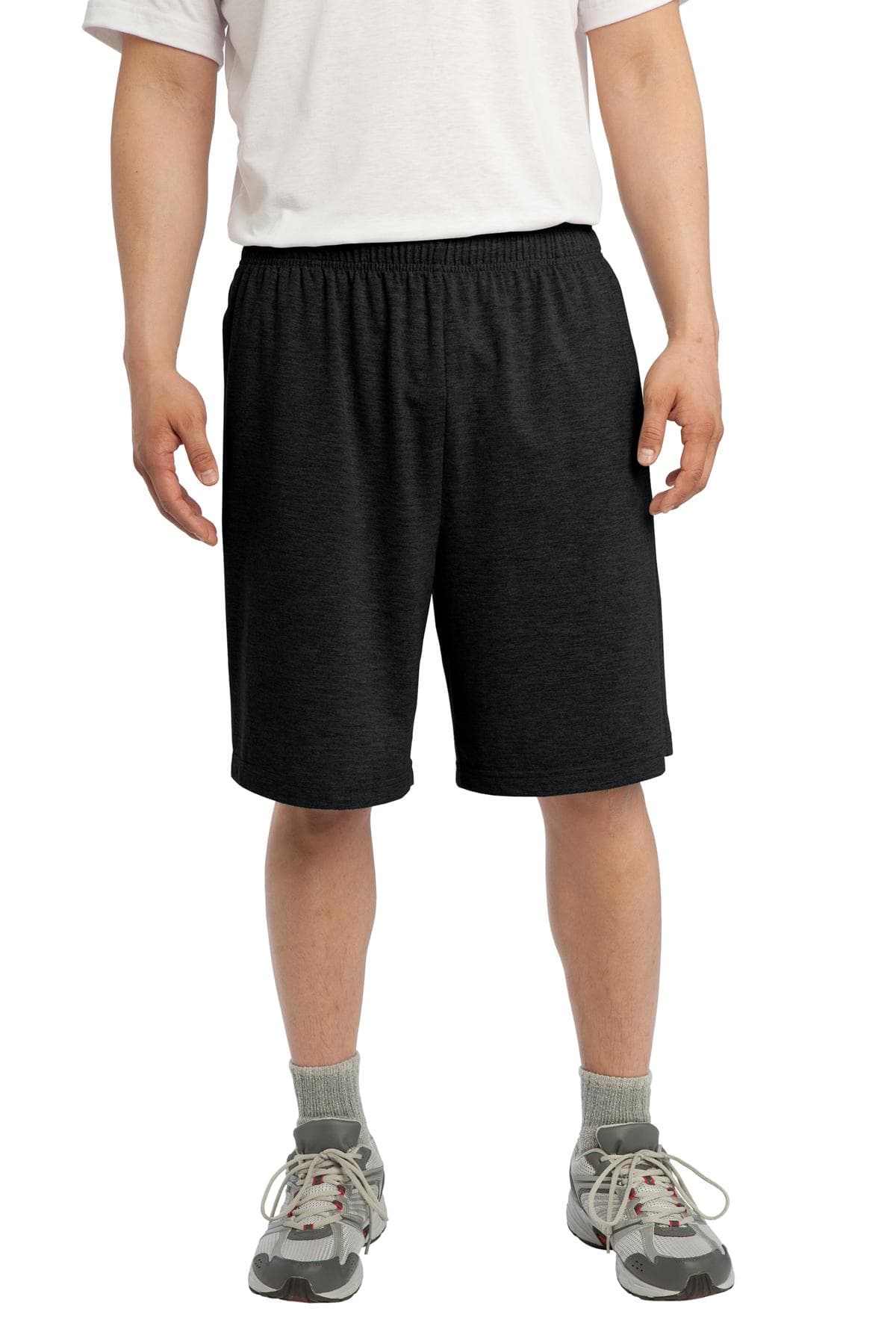 Sport-Tek ® Jersey Knit Short with Pockets — Black