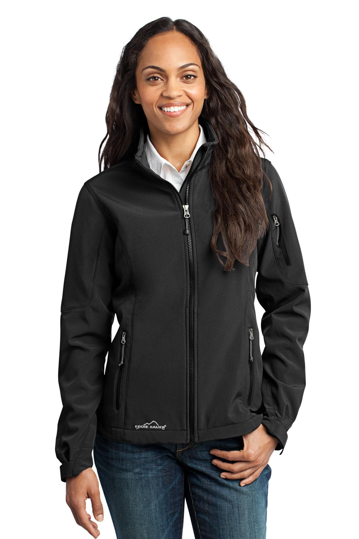 Eddie Bauer ® Women's Soft Shell Jacket — Black