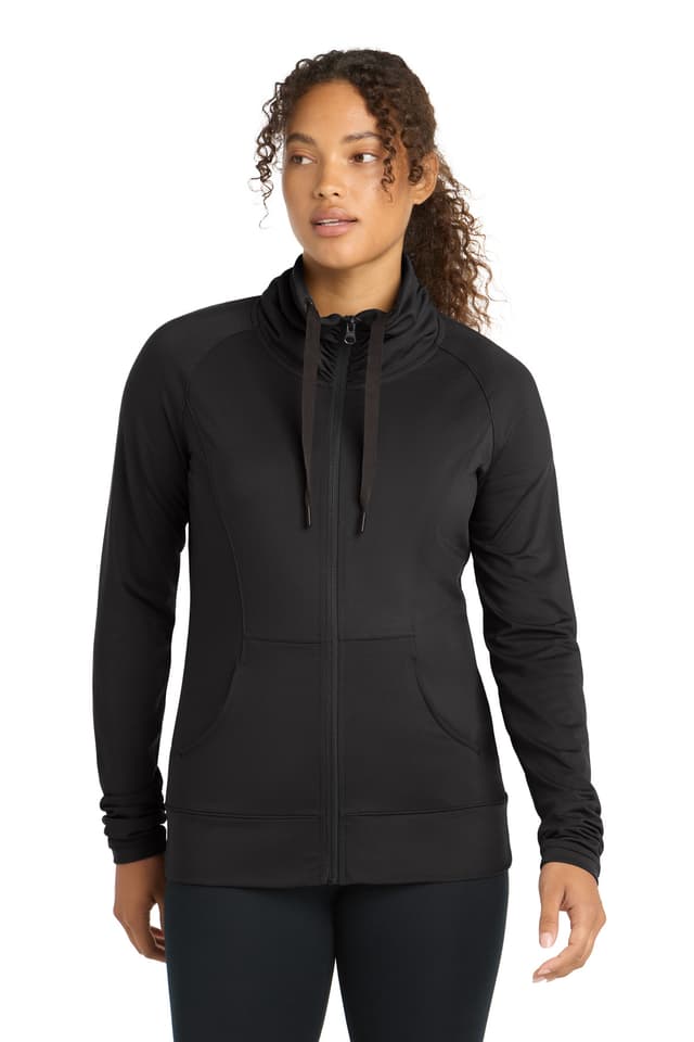 Sport-Tek ® Women's Sport-Wick ® Stretch Full-Zip Jacket
