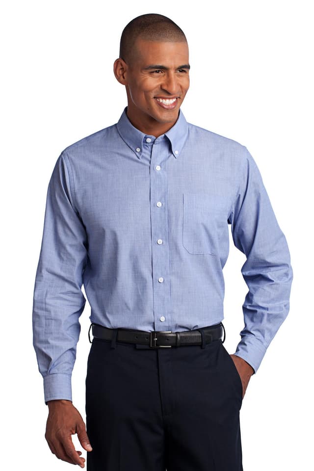 Port Authority ® Crosshatch Easy Care Shirt