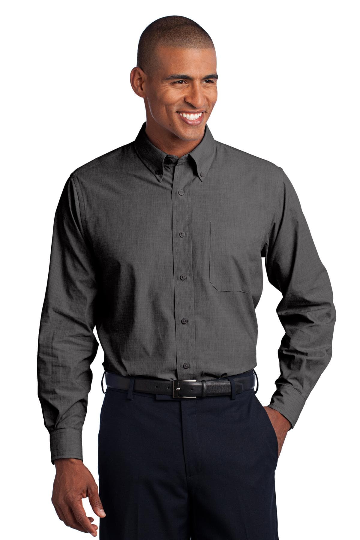 Port Authority ® Crosshatch Easy Care Shirt