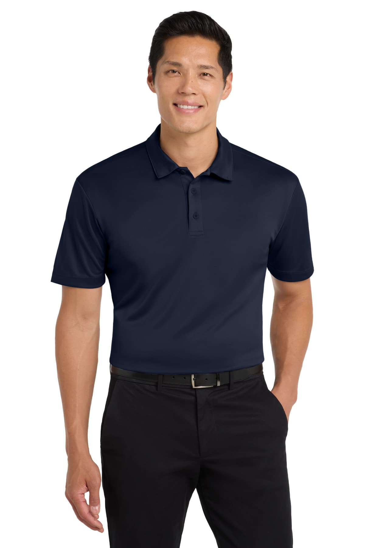 Port Authority ® Silk Touch Performance Polo — Navy