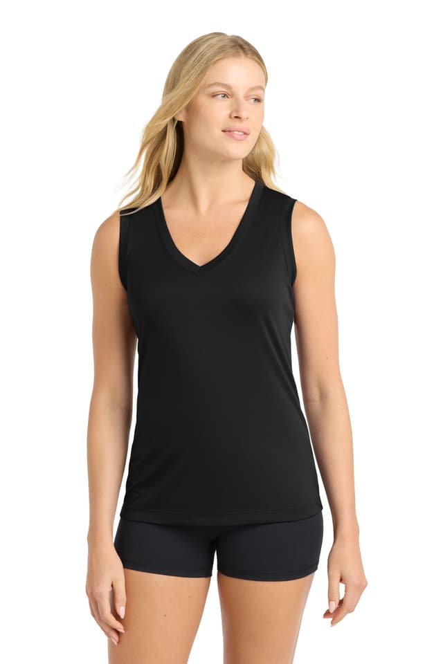 Sport-Tek ® Women's Sleeveless PosiCharge ® Competitor V-Neck Tee