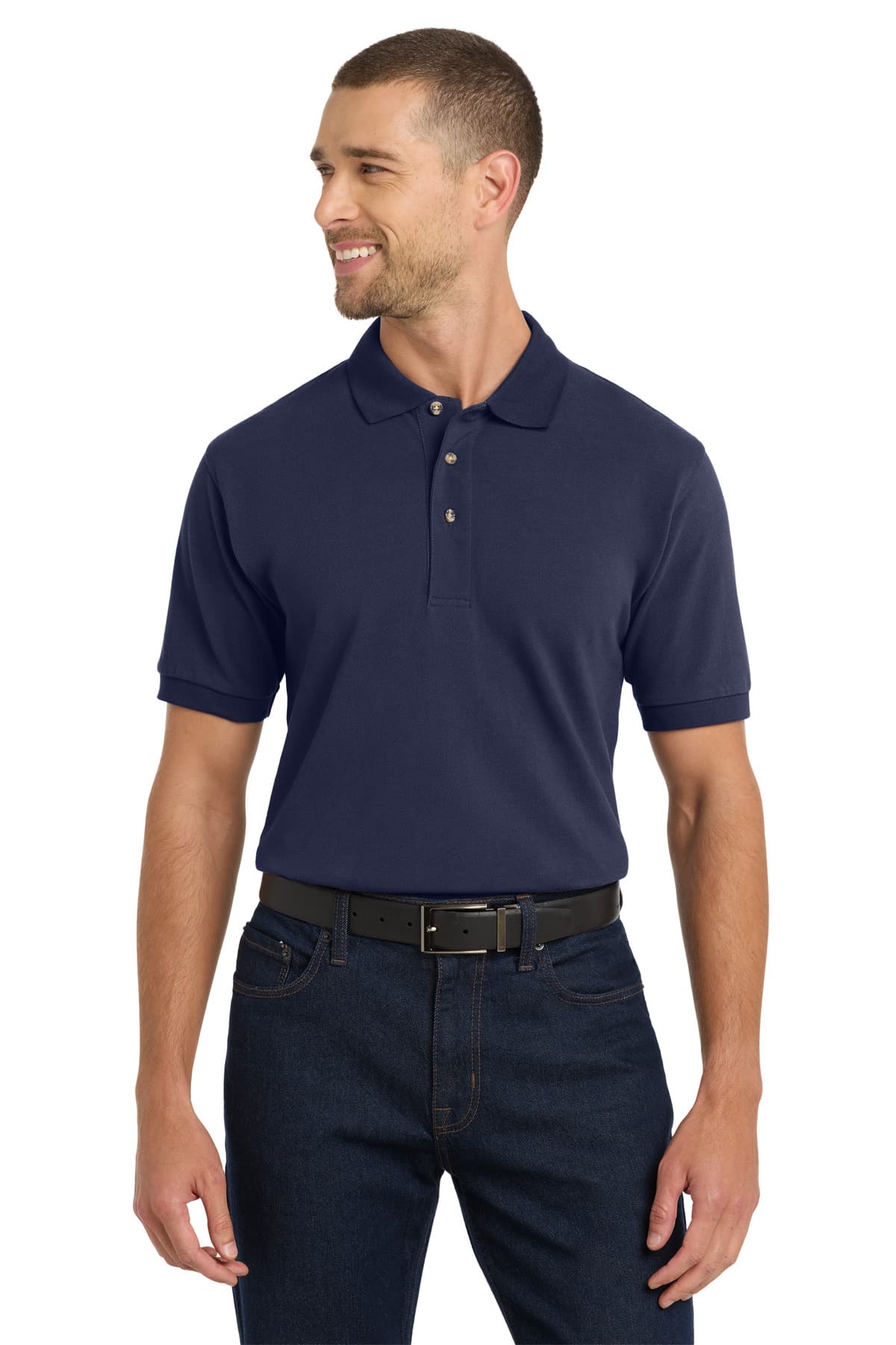 Port Authority ® Heavyweight Cotton Pique Polo