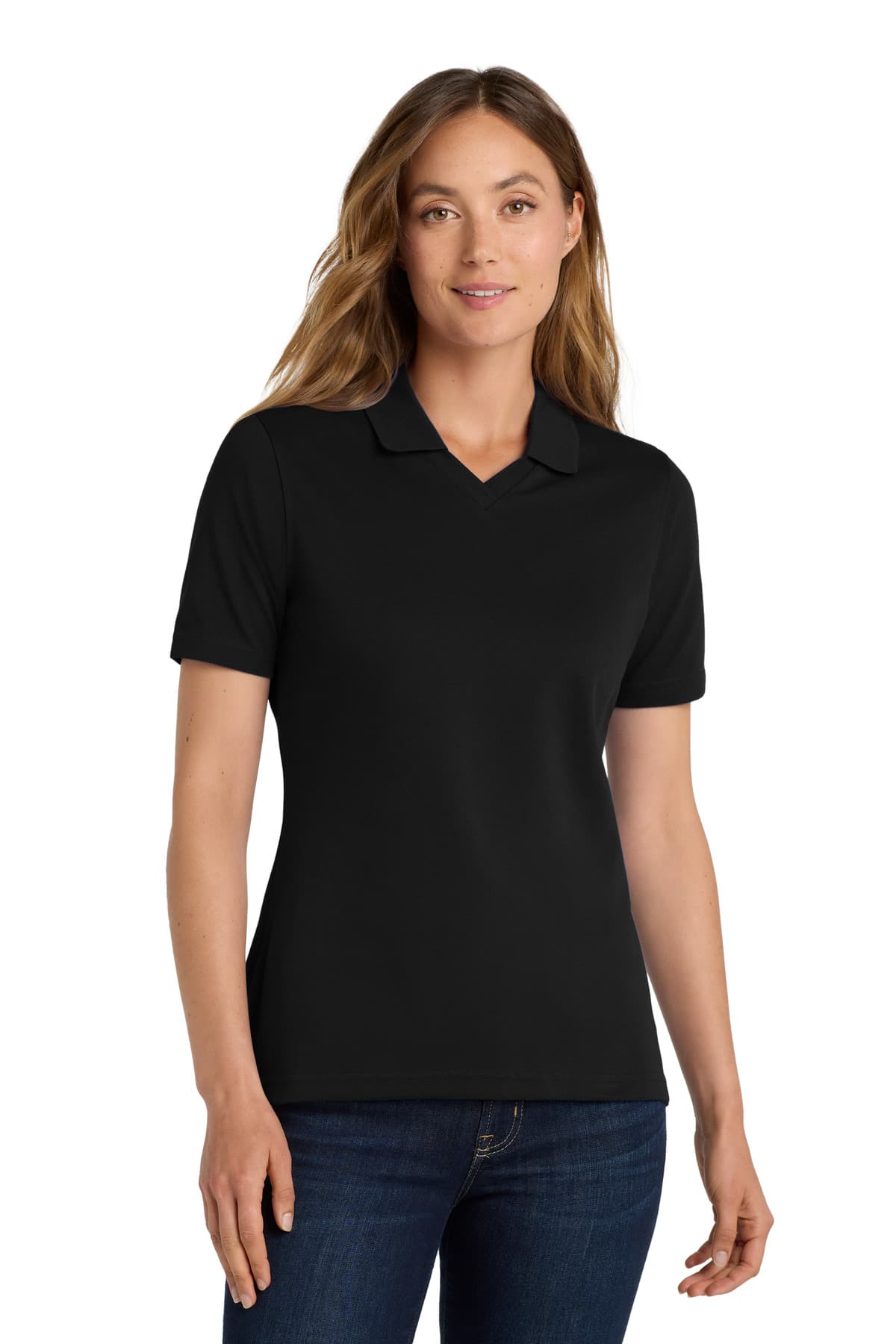 Port Authority ® Women's Rapid Dry Polo — Jet Black