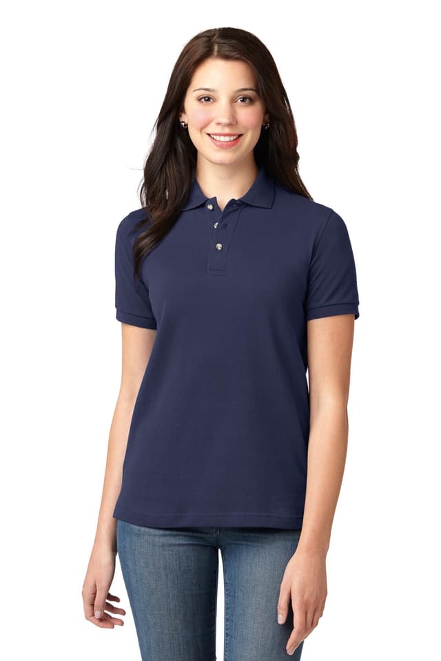 Port Authority ® Women's Heavyweight Cotton Pique Polo