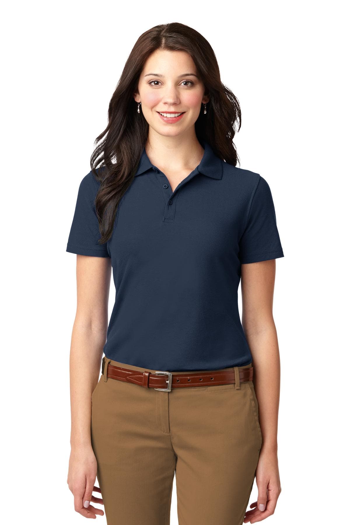 Port Authority ® Women's Stain-Resistant Polo — Navy