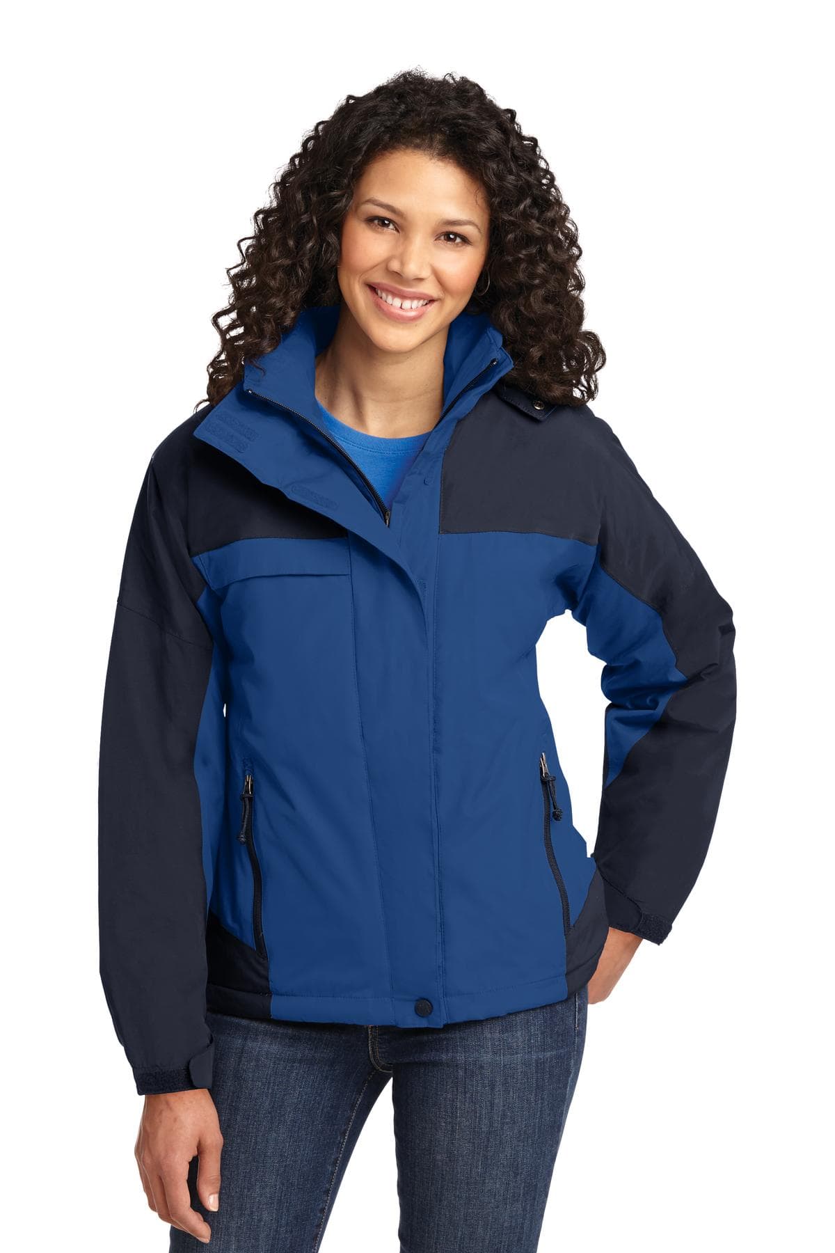 Port Authority ® Women's Nootka Jacket — Regatta Blue/ Navy