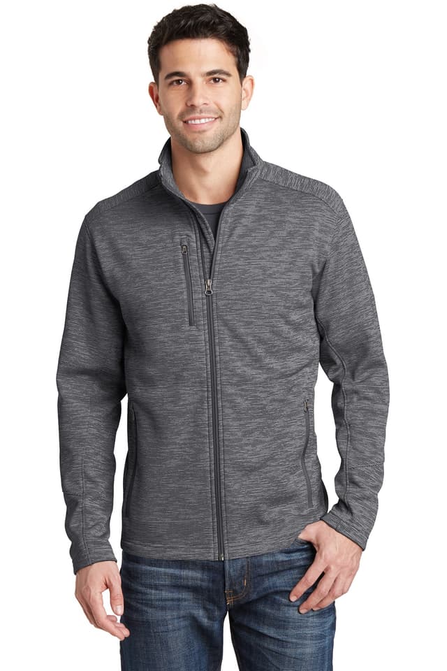 Port Authority ® Digi Stripe Fleece Jacket