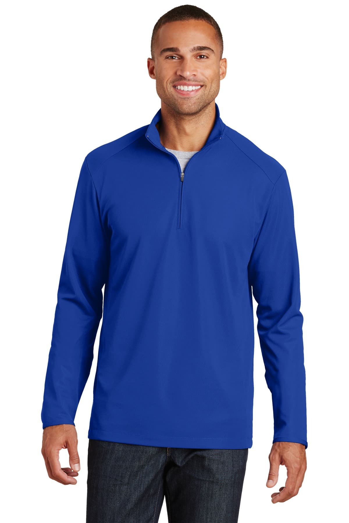 Port Authority ® Pinpoint Mesh 1/2-Zip