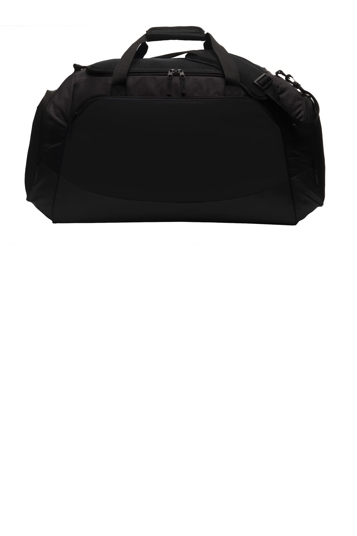 Port Authority ® Large Active Duffel — Black/ Black