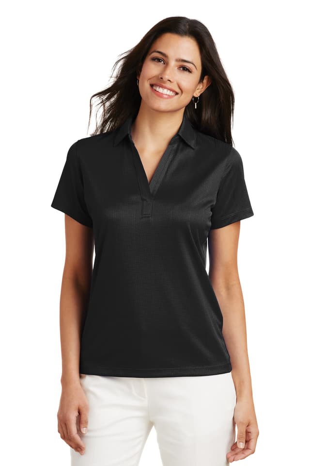 Port Authority ® Women's Performance Fine Jacquard Polo