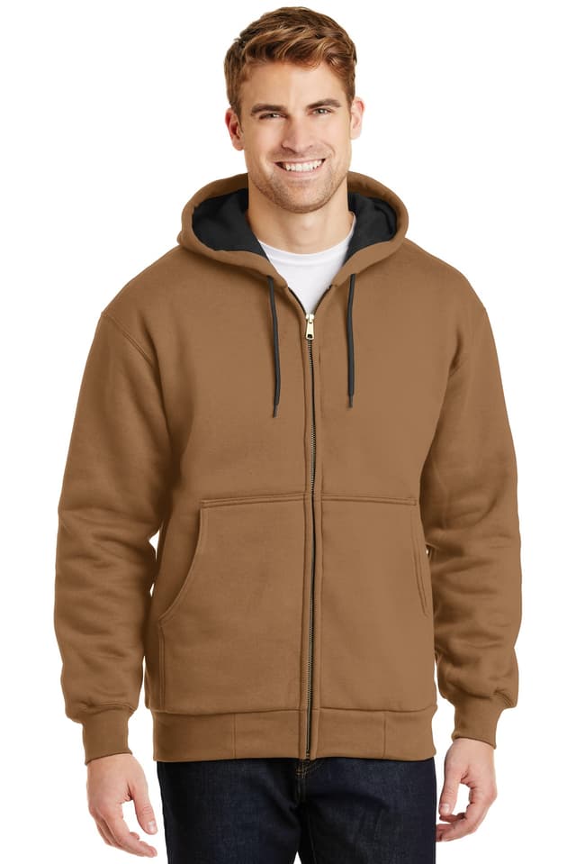 CornerStone ® - Heavyweight Full-Zip Hooded Sweatshirt with Thermal Lining