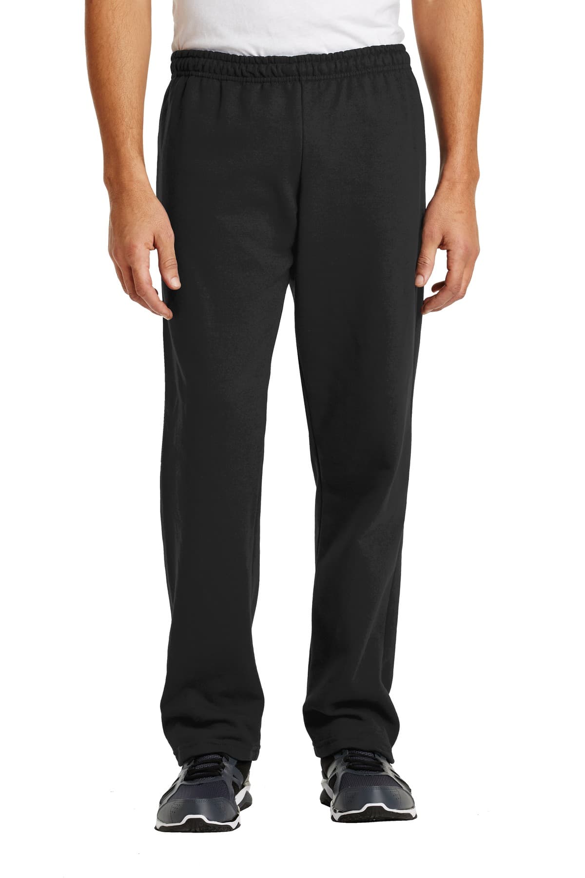 Gildan ® Heavy Blend  Open Bottom Sweatpant — Black
