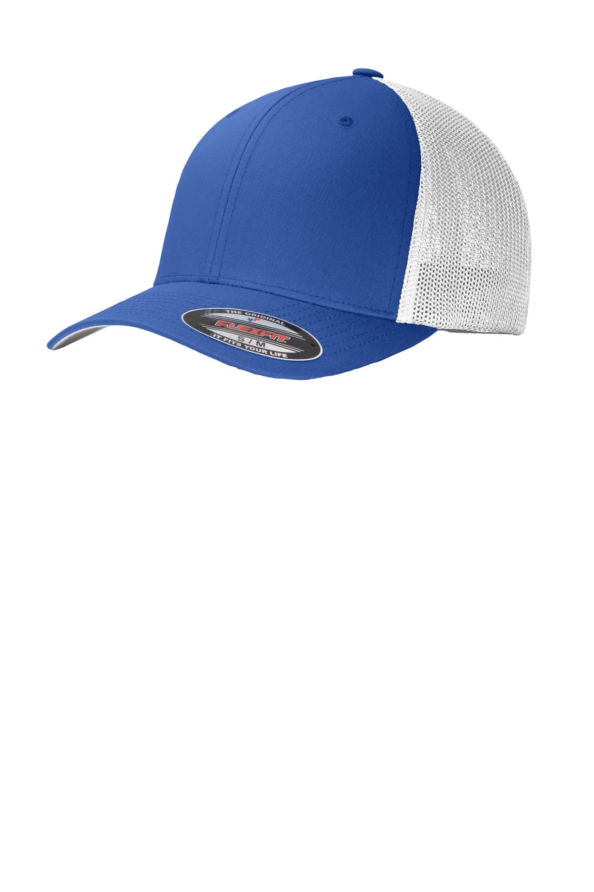 Port Authority ® Flexfit ® Mesh Back Cap — True Royal/ White