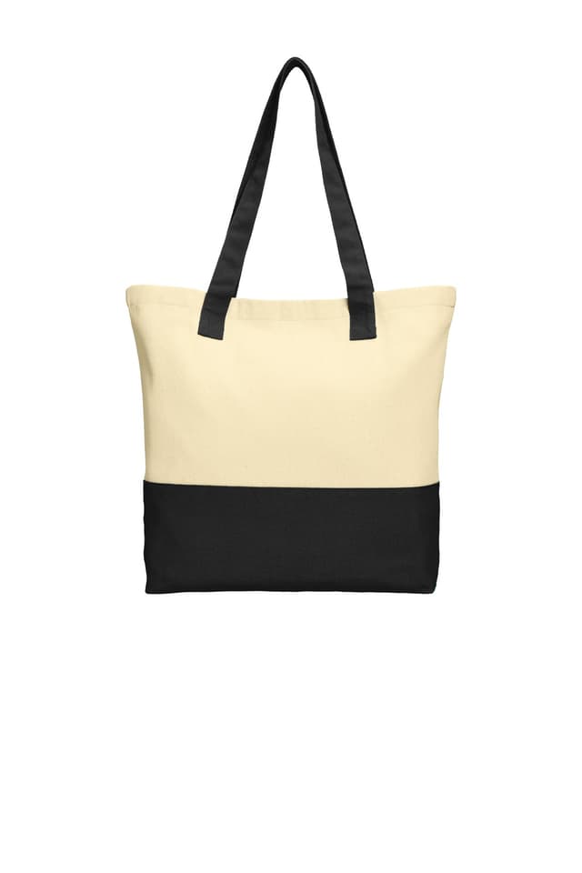 Port Authority ® Colorblock Cotton Tote