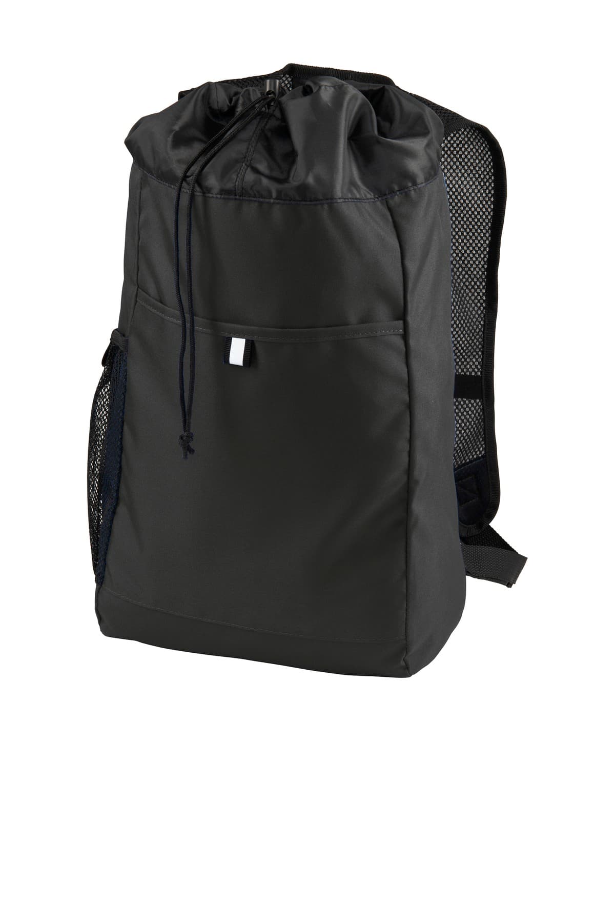 Port Authority ® Hybrid Backpack — Black/ Black