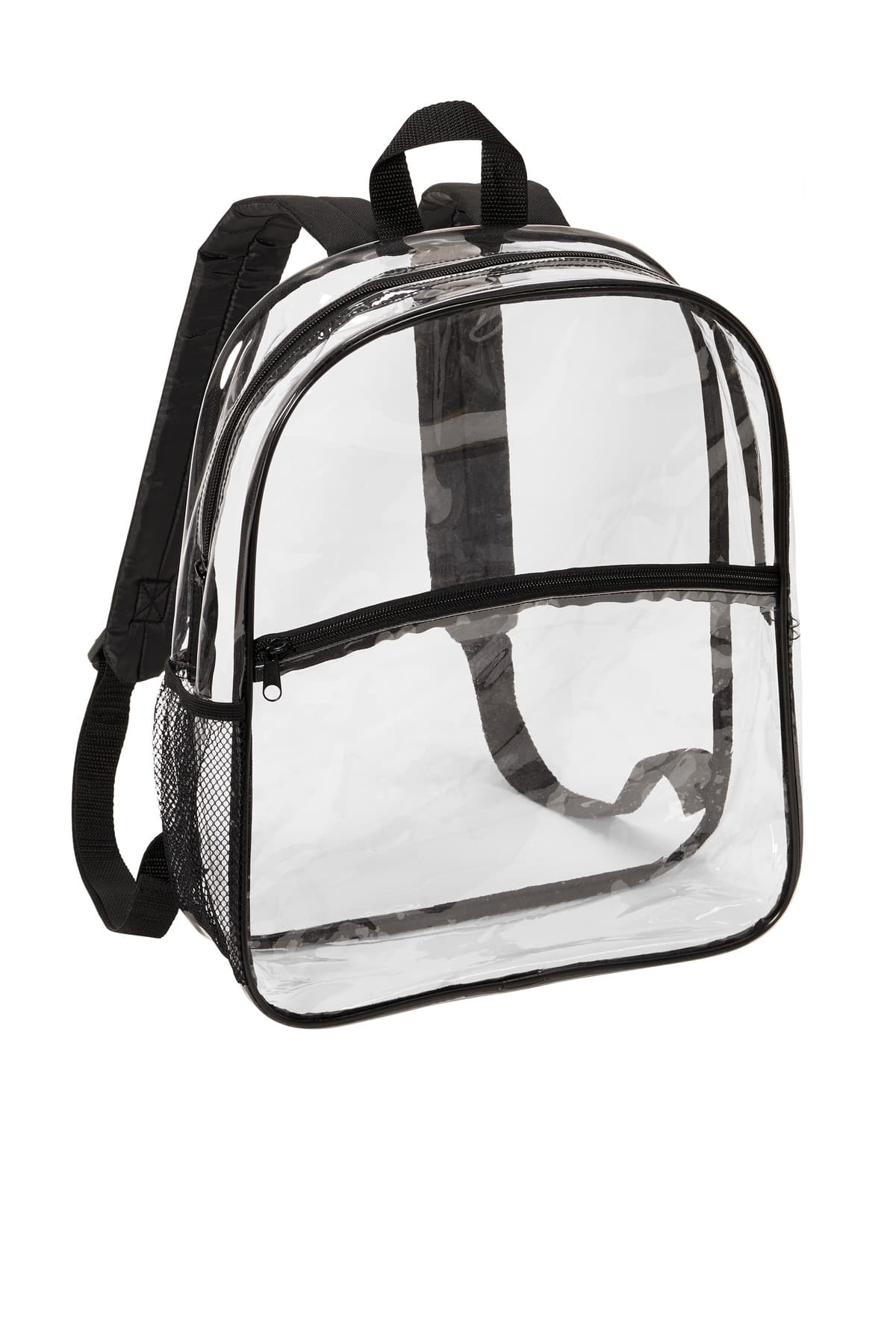 Port Authority ® Clear Backpack — Clear/ Black