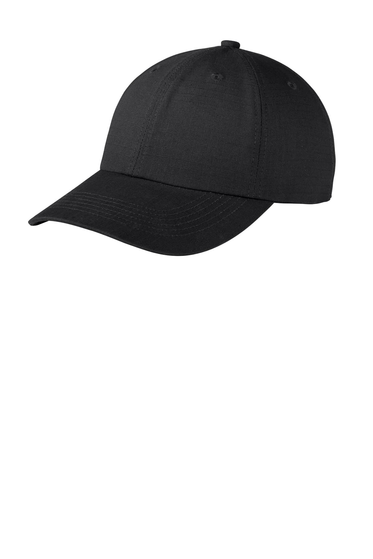 Port Authority ® Ripstop Cap — Black