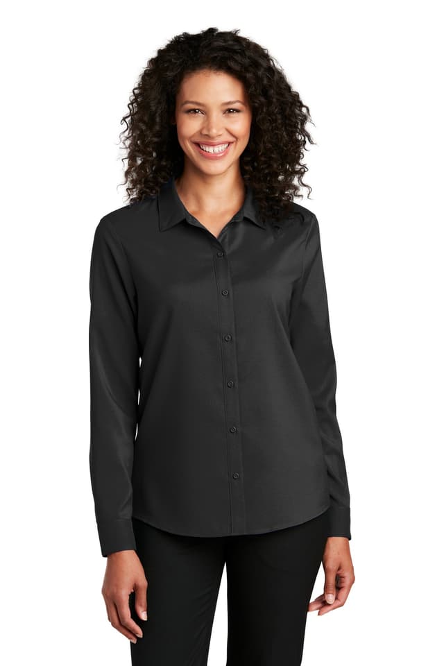 Port Authority ® Women's Long Sleeve Performance Staff Shirt