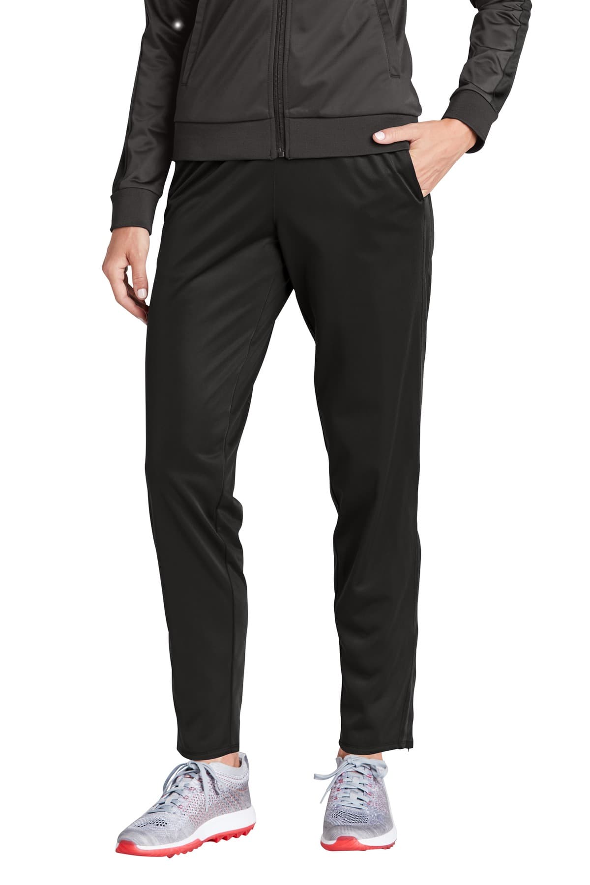 Sport-Tek ® Women's Tricot Track Jogger — Black