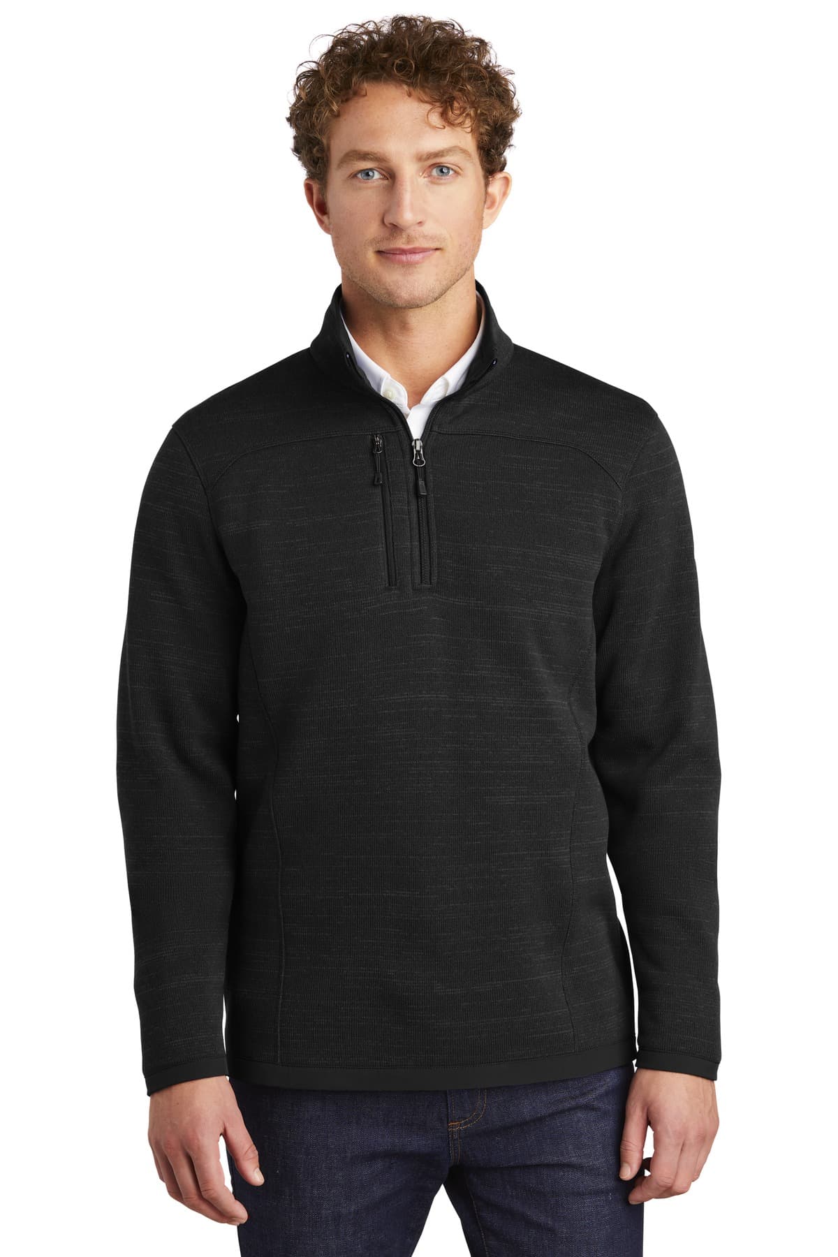 Eddie Bauer ® Sweater Fleece 1/4-Zip — Black