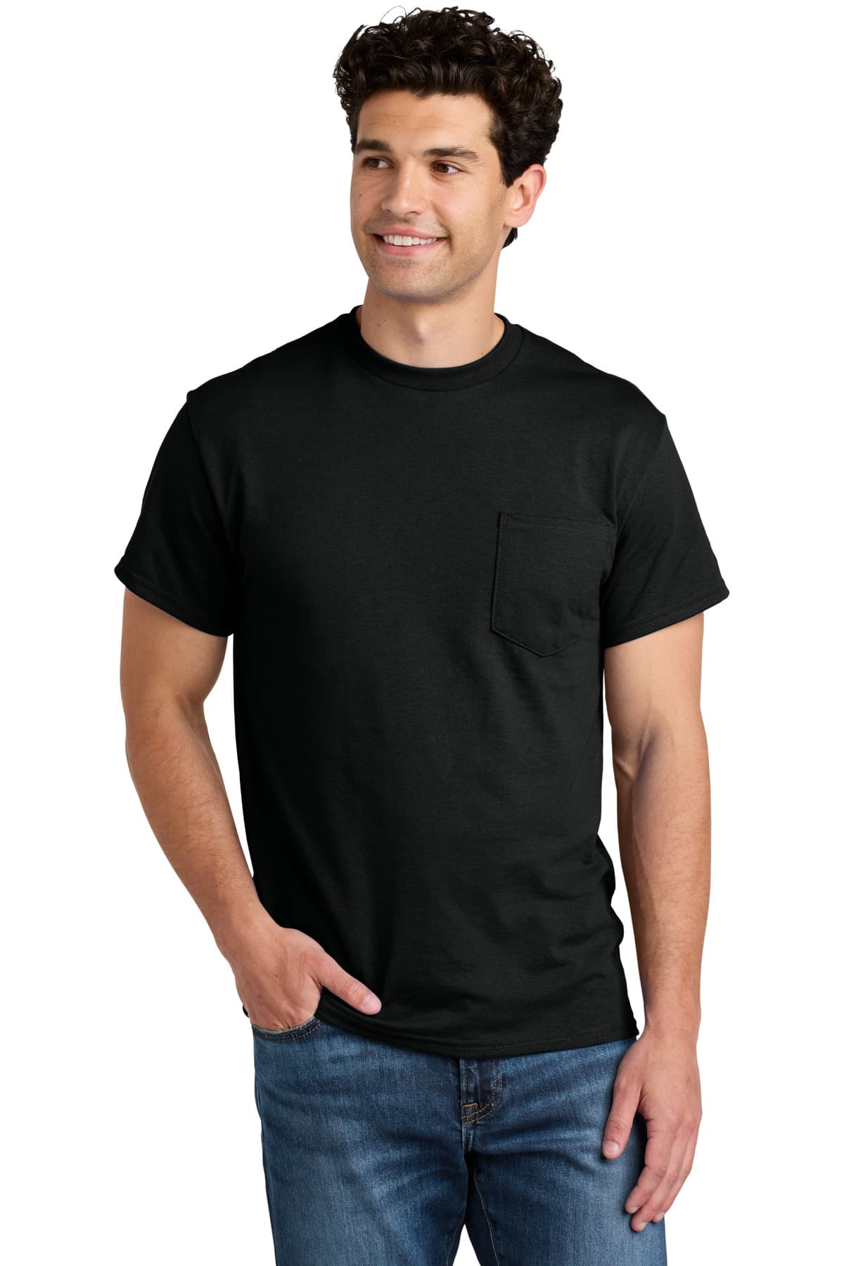 Gildan ® - DryBlend ® 50 Cotton/50 Poly Pocket T-Shirt