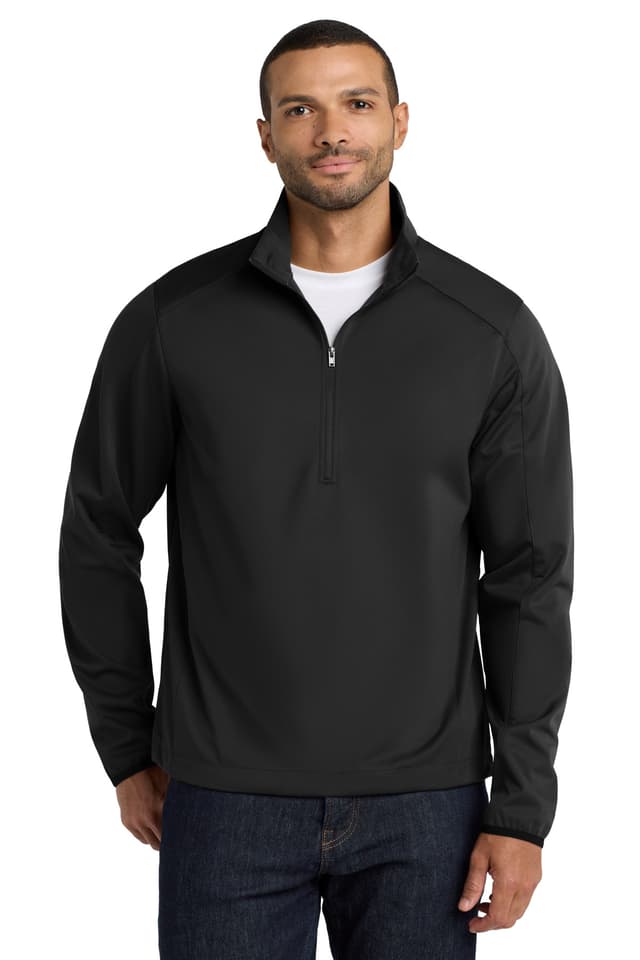 Port Authority ® Active 1/2-Zip Soft Shell Jacket