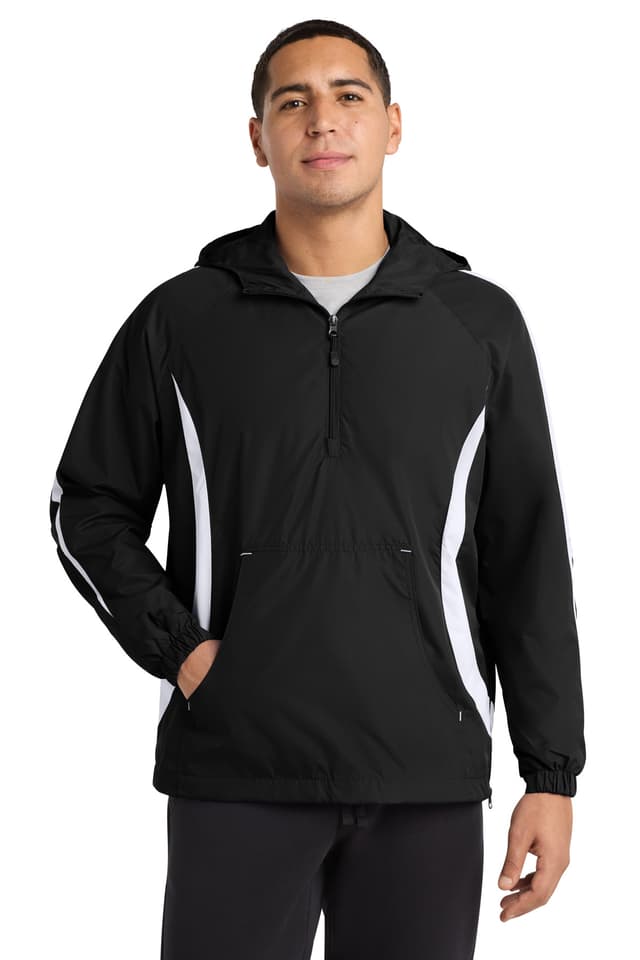 Sport-Tek ® Colorblock Raglan Anorak