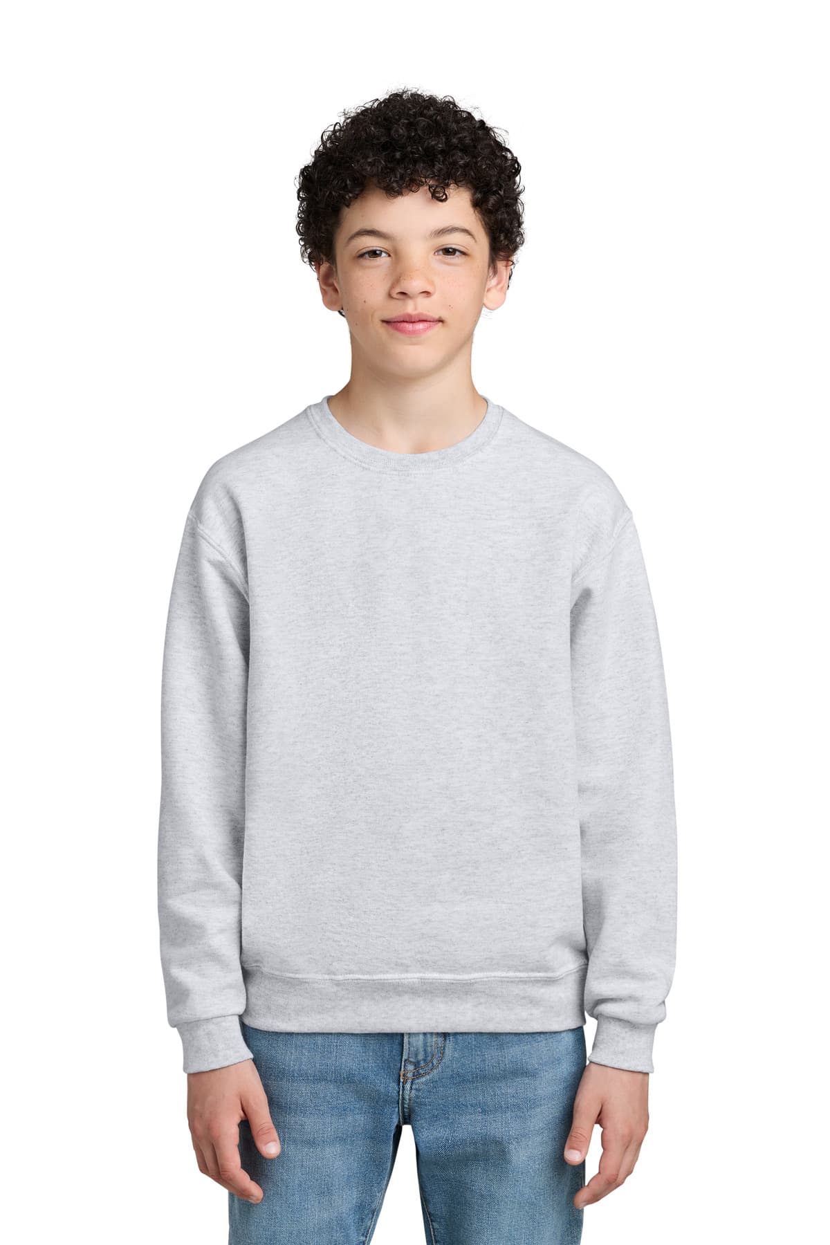 Jerzees ® - Youth NuBlend ® Crewneck Sweatshirt — Ash