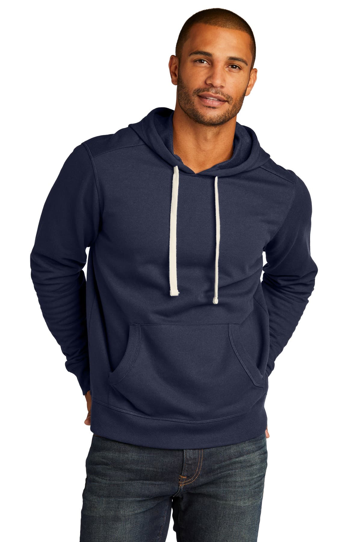 District ® Re-Fleece  Hoodie — True Navy