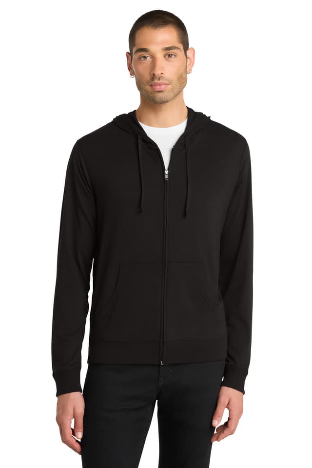District ® Jersey Full-Zip Hoodie