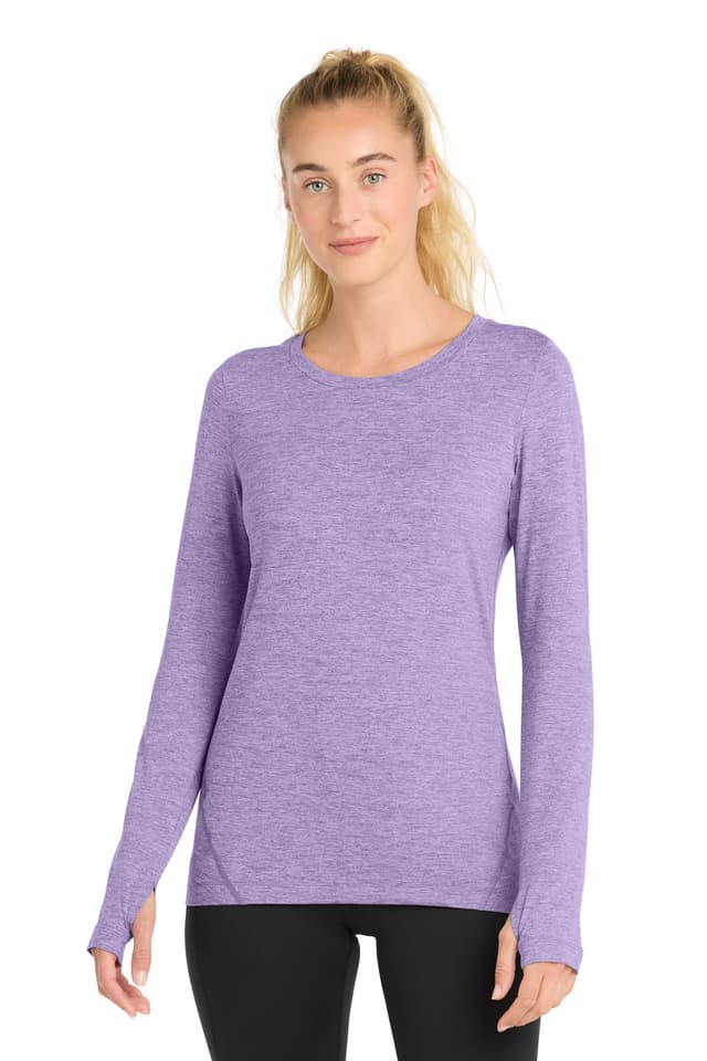 Sport-Tek ® Women's Exchange 1.5 Long Sleeve Crew