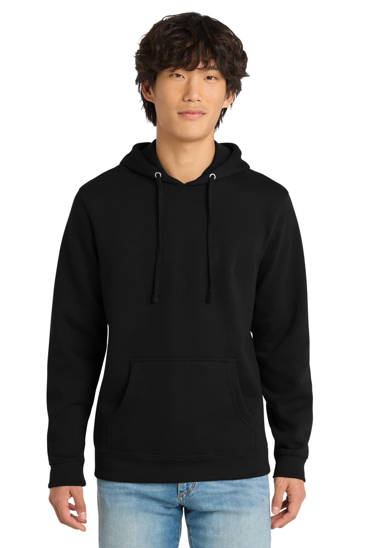District ® V.I.T.  Fleece Hoodie — Black