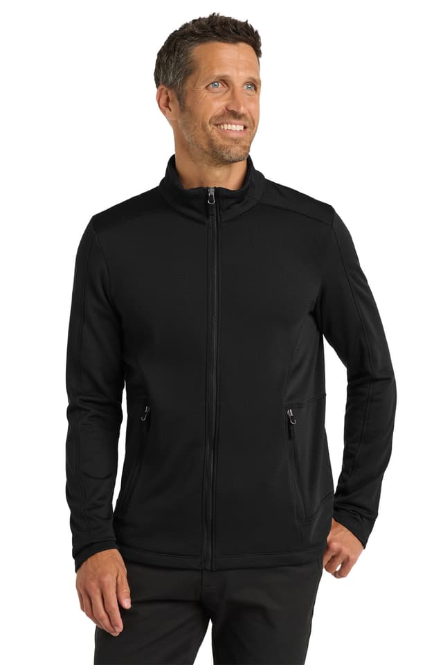 Port Authority ® Grid Fleece Jacket