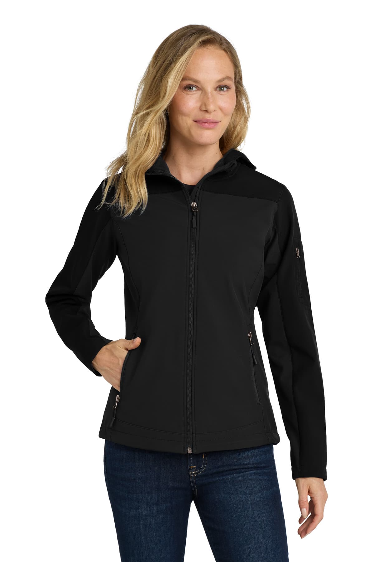 Port Authority ® Women's Hooded Core Soft Shell Jacket
