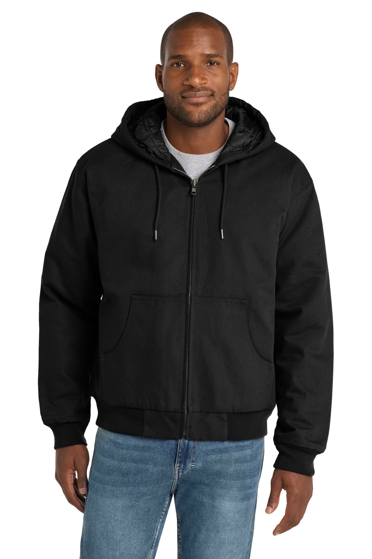 CornerStone ® - Duck Cloth Hooded Work Jacket