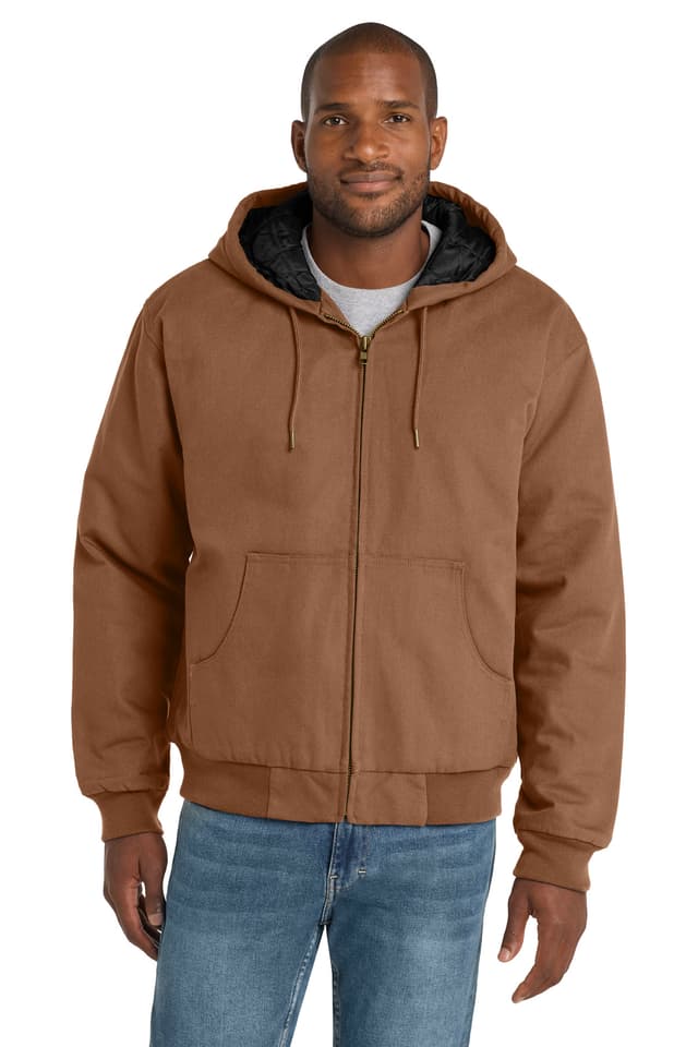 CornerStone ® - Duck Cloth Hooded Work Jacket