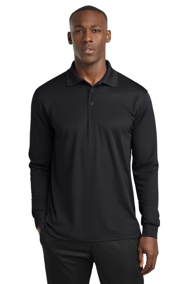 Sport-Tek ® Long Sleeve Micropique Sport-Wick ® Polo