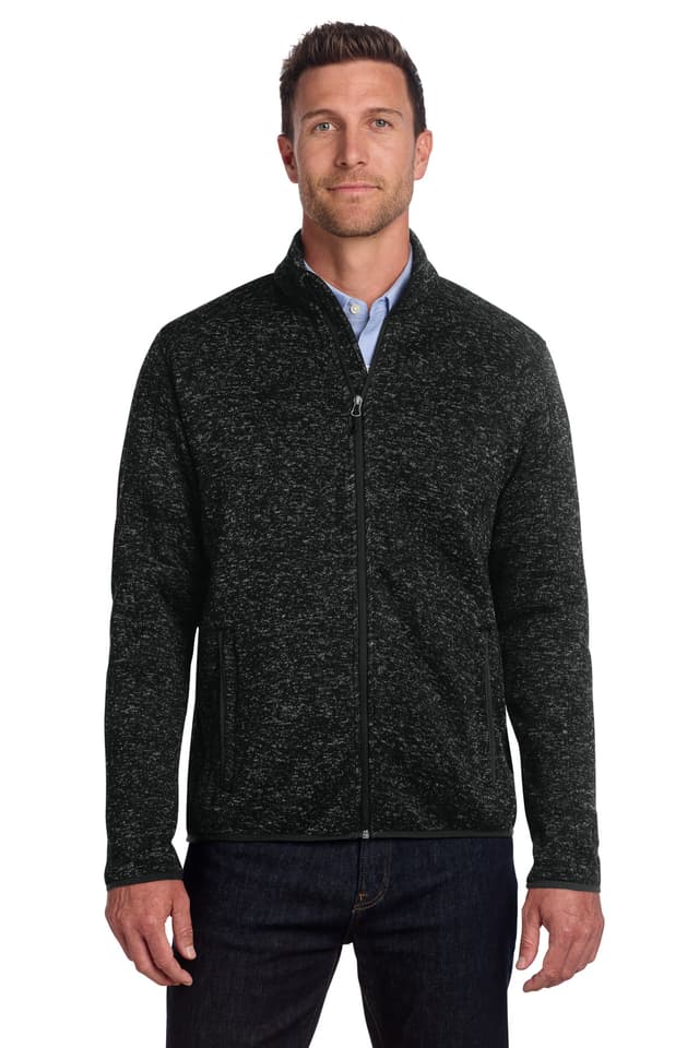 Port Authority ® Sweater Fleece Jacket