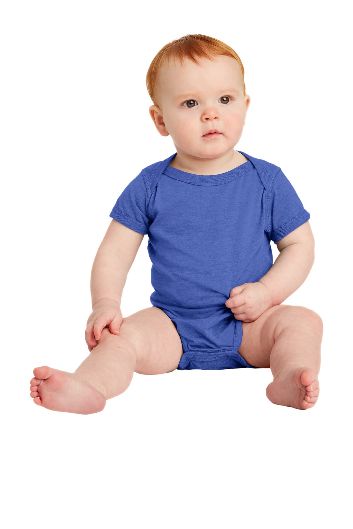 Rabbit Skins Infant Vintage Fine Jersey Bodysuit — Vintage Royal