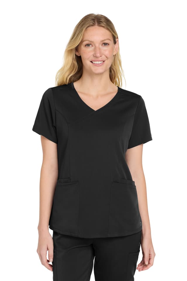 Wink ® Women's Premiere Flex  Mock Wrap Top