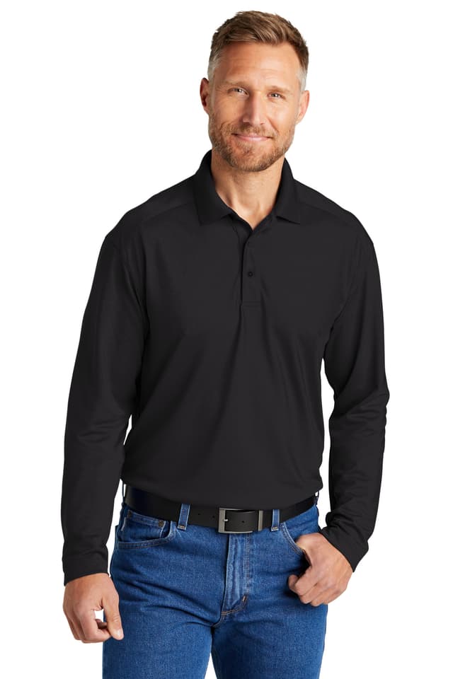 CornerStone ® Select Lightweight Snag-Proof Long Sleeve Polo