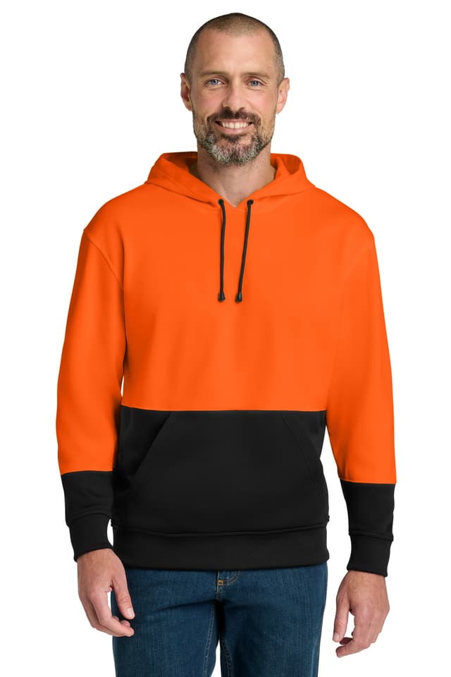 CornerStone ® Enhanced Visibility Fleece Pullover Hoodie