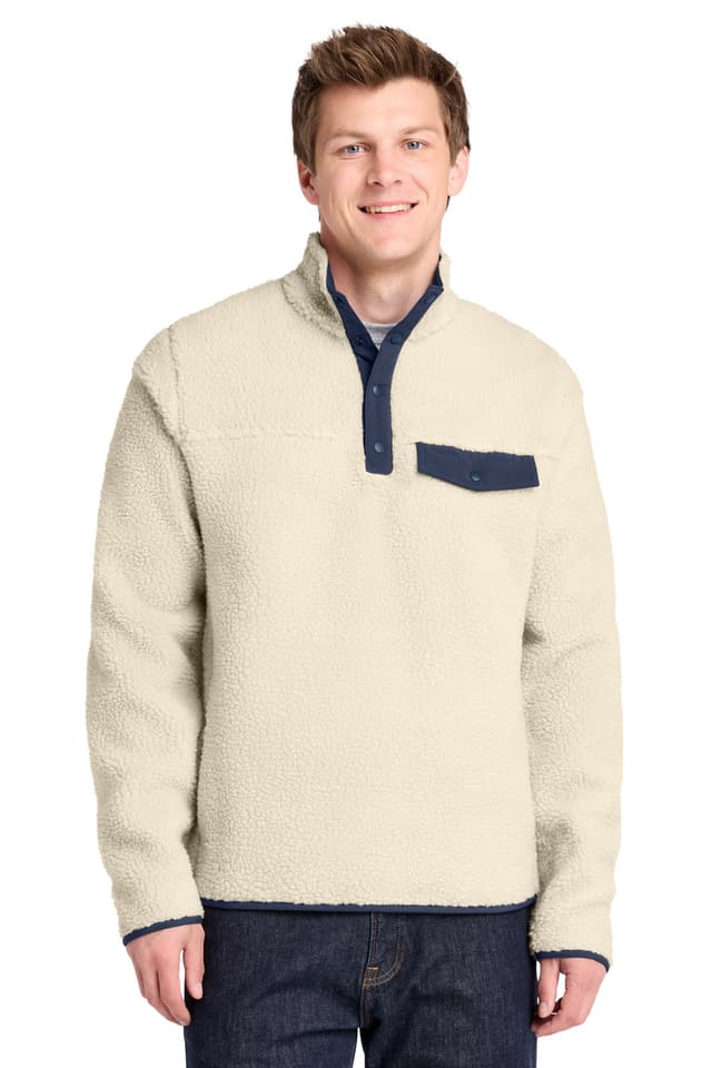 Port Authority ® Camp Fleece Snap Pullover