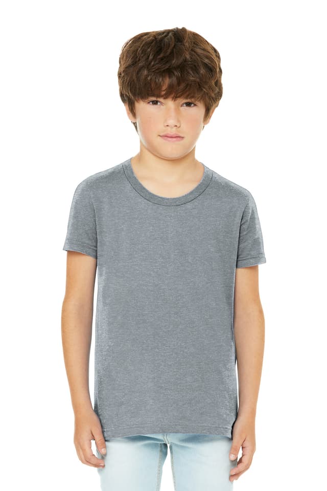BELLA+CANVAS ® Youth Heather CVC Tee